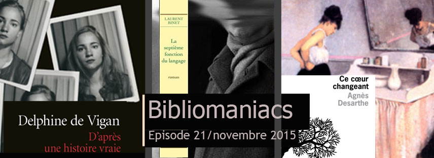 Bibliomaniacs – Novembre 2015