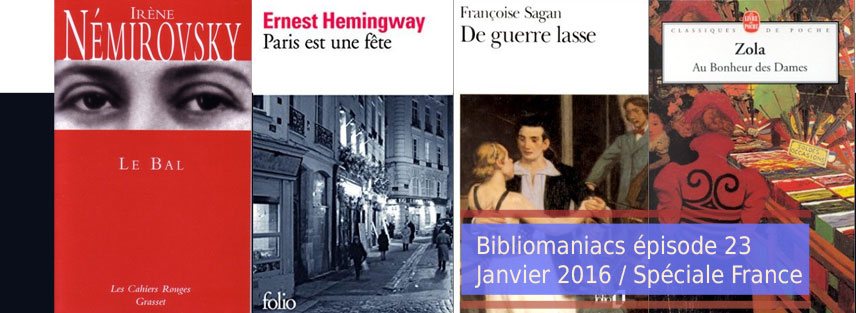 Bibliomaniacs – Janvier 2016